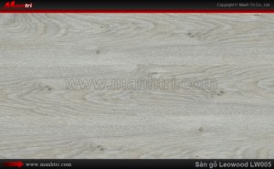 Sàn gỗ công nghiệp Leowood LW005, dày 8mm, chống mài mòn, độ bền cao
