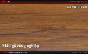 Sàn gỗ công nghiệp King Floor 2811, dày 8.3mm, chịu lực, chống cong vênh, kháng nước