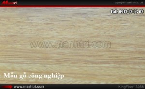 Sàn gỗ công nghiệp King Floor 3088, dày 8.3mm, chịu lực, chống cong vênh, kháng nước