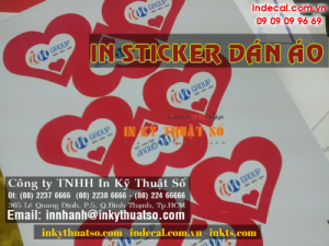 Sticker dán áo