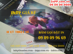 In PP giá rẻ làm poster