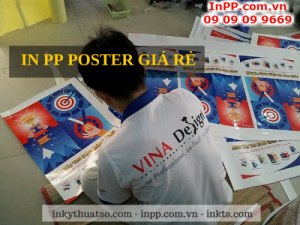 In PP giá rẻ làm poster