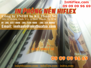 Hệ thống nhiều máy in phun kỹ thuật số khổ lớn giúp In Kỹ Thuật Số trong cùng một thời điểm in nhanh nhiều đơn hàng cho khách hàng