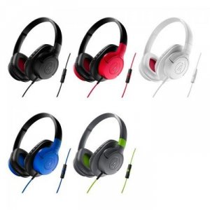 Tai Nghe AUDIO-TECHNICA ATH-AX1iS dòng headphone chụp tai mới từ thương hiệu AUDIO-TECHNICA Nhật Bản. Tai nghe thiết kế dạng chụp tai với âm bass mạnh mẽ và tưng bừng, củ loa có đường kính 36 mm chọ bạn cảm giác thoải mái khi nghe nhạc.