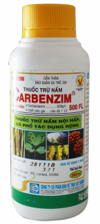 Thuốc trừ nấm cây trồng CARBENZIM 500FL 500ml