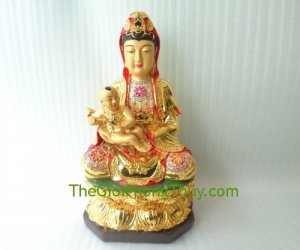 Quan Âm bế đồng tử FH255G