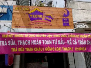 Trà sữa Teen House thơm ngon bổ rẻ