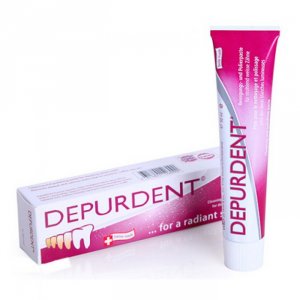 Kem đánh răng Depurdent®  giúp lấy cao, vôi răng tại nhà hiệu quả