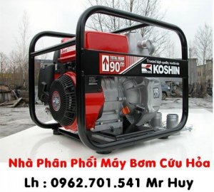 Máy bơm cứu hỏa Koshin SERM50V hàng nhập khẩu Nhật Bản