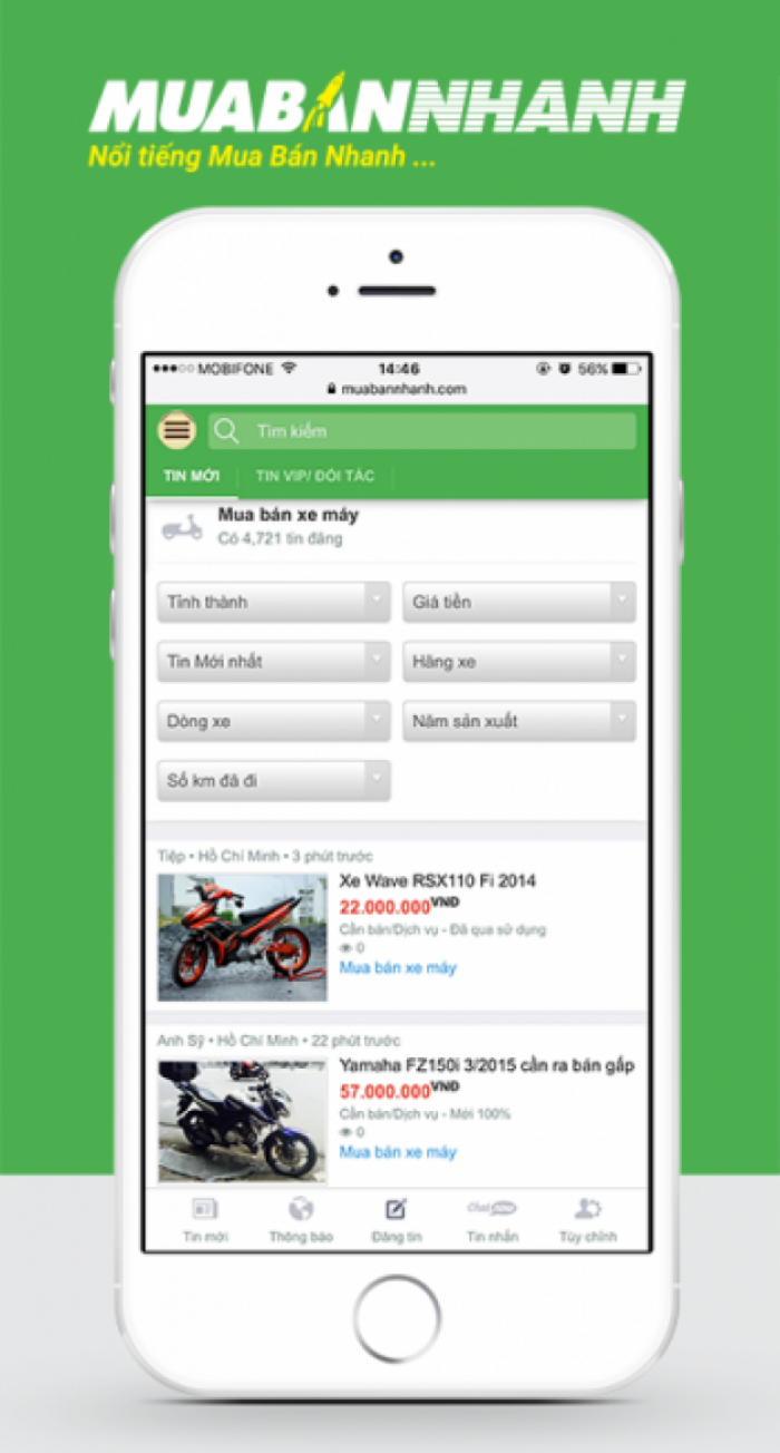Chuyên trang Mua bán xe máy của MuaBanNhanh.com