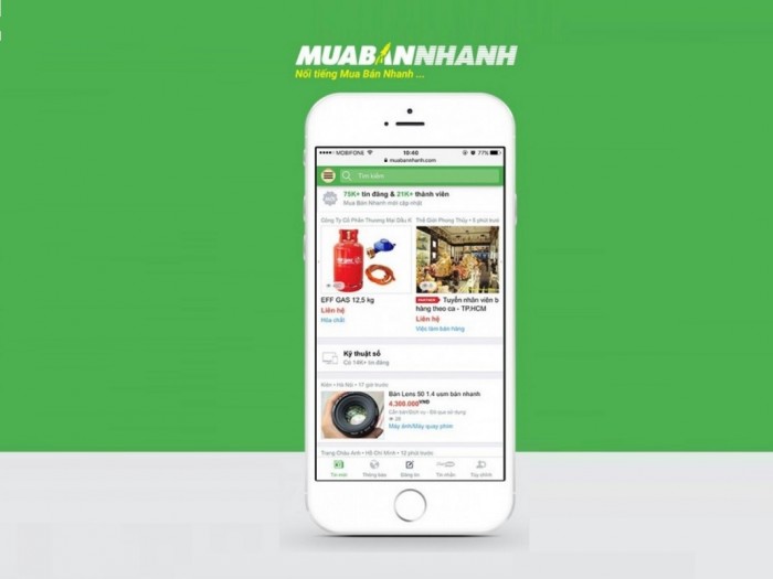 [ Báo Tiền Phong ] Muabannhanh.Com Đi Đầu Xu Hướng Thương Mại Di Động (M-Commerce)