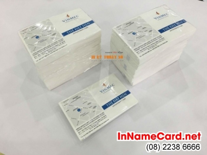 Name card thành phẩm đang chờ giao hàng