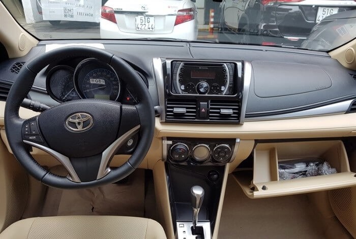 Đánh giá Toyota Vios về thiết kế nội thất