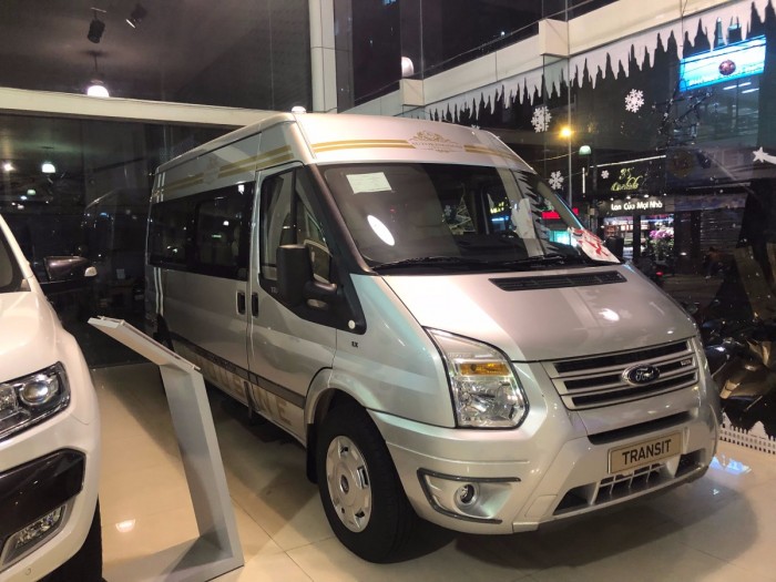 Cần bán xe Ford Transit Luxury 2016 dầu màu bạc 16 chỗ mâm đúc  Hà Phượng   MBN7493  0906913832