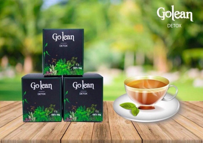 trà giảm cân Golean detox