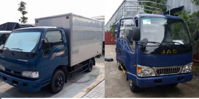 So sánh xe tải Kia 2.4 tấn và xe tải Jac 2.4 tấn: nên chọn xe tải nhẹ nào?