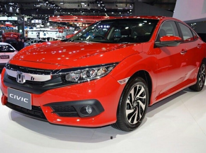 Giá lăn bánh Honda Civic 1.8E 2018 nhập khẩu Thái Lan