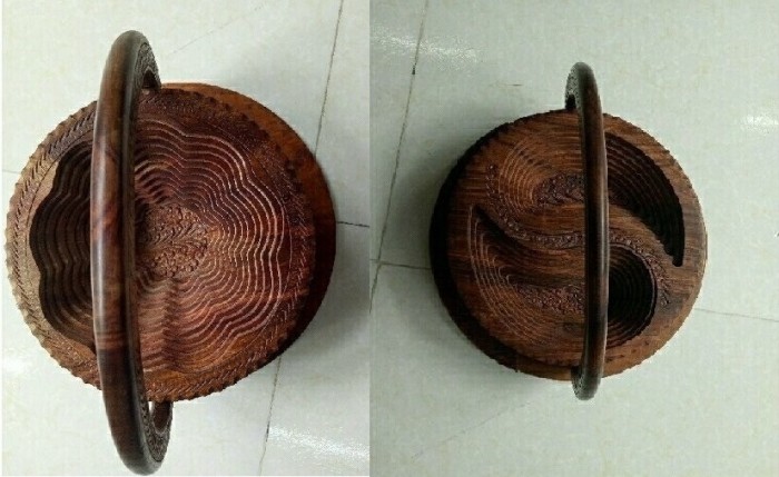 Thú vị với mẫu khay gỗ xếp hình độc đáo từ Pakistan