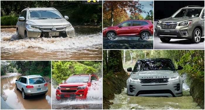 Điểm danh những chiếc SUV có khả năng lội nước trên 500mm đáng mua nhất hiện nay