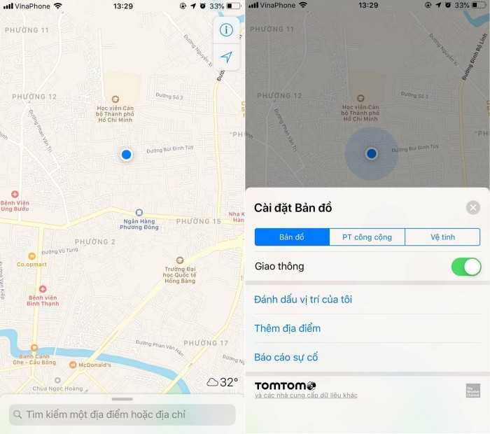 MẸO HAY: xem thông tin kẹt xe Online dễ dàng chỉ bằng ứng dụng Apple Maps