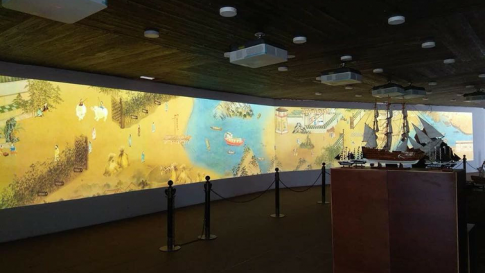 Alta Media 3D Projection Mapping - Phòng Tranh (Japanese Art Gallery) tại Ấn tượng Hội An Theme Park