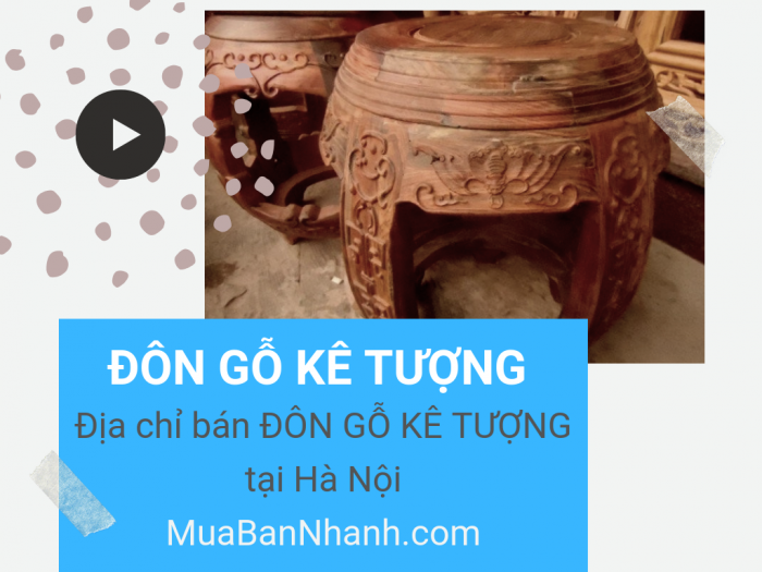 Địa chỉ bán đôn gỗ để tượng Phật, kê tượng giá rẻ Hà Nội