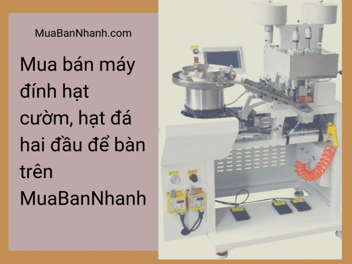 Mua bán máy đính hạt cườm, hạt đá hai đầu để bàn trên MuaBanNhanh