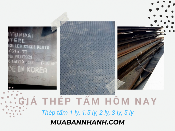 Giá thép tấm hôm nay