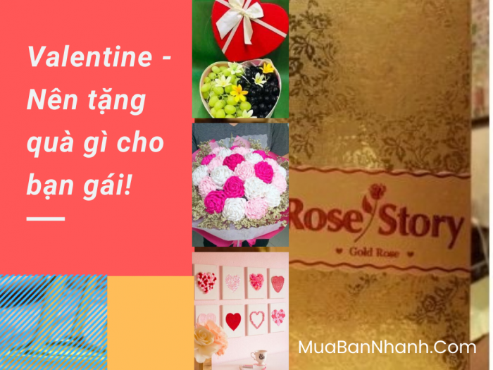 Nên tặng quà Valentine gì cho bạn gái?