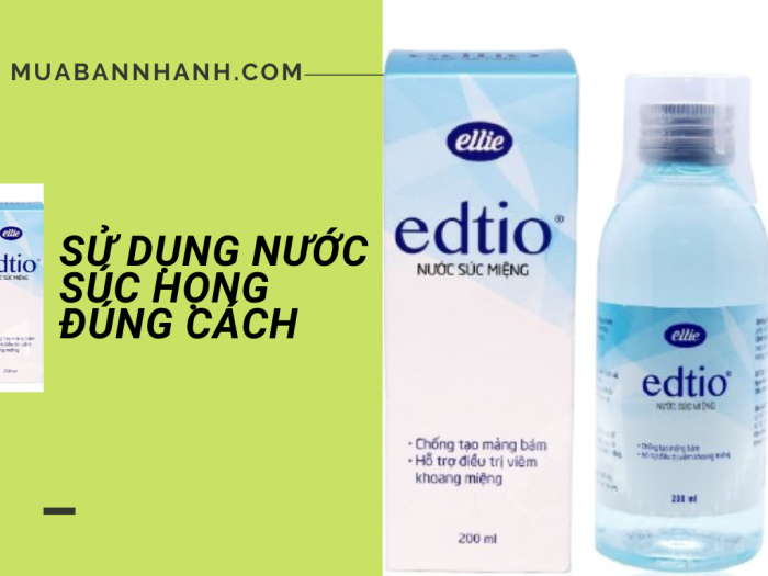 Hướng dẫn sử dụng nước súc họng theo khuyến cáo 6 nguyên tắc ngăn chặn virus đi vào vùng hầu họng từ bác sĩ