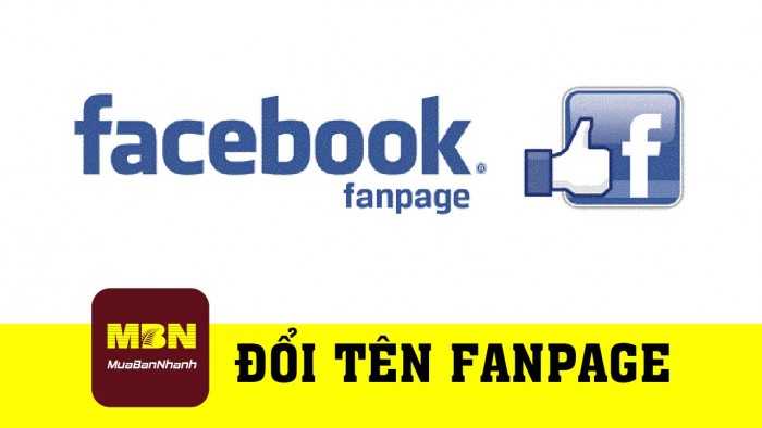 Hướng dẫn đổi tên fanpage Facebook
