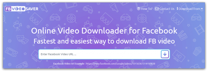 FBVideoSaver - Download online video trên Facebook