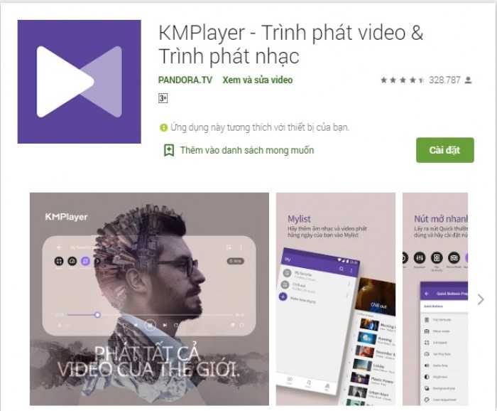 KMPlayer cho Android