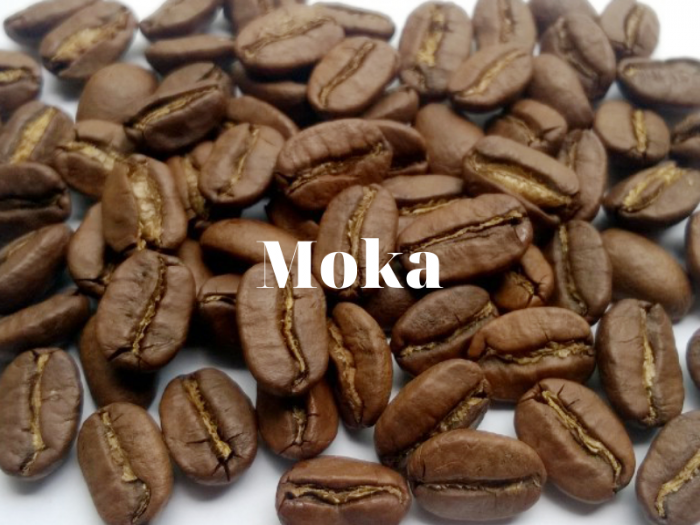 hạt cà phê moka