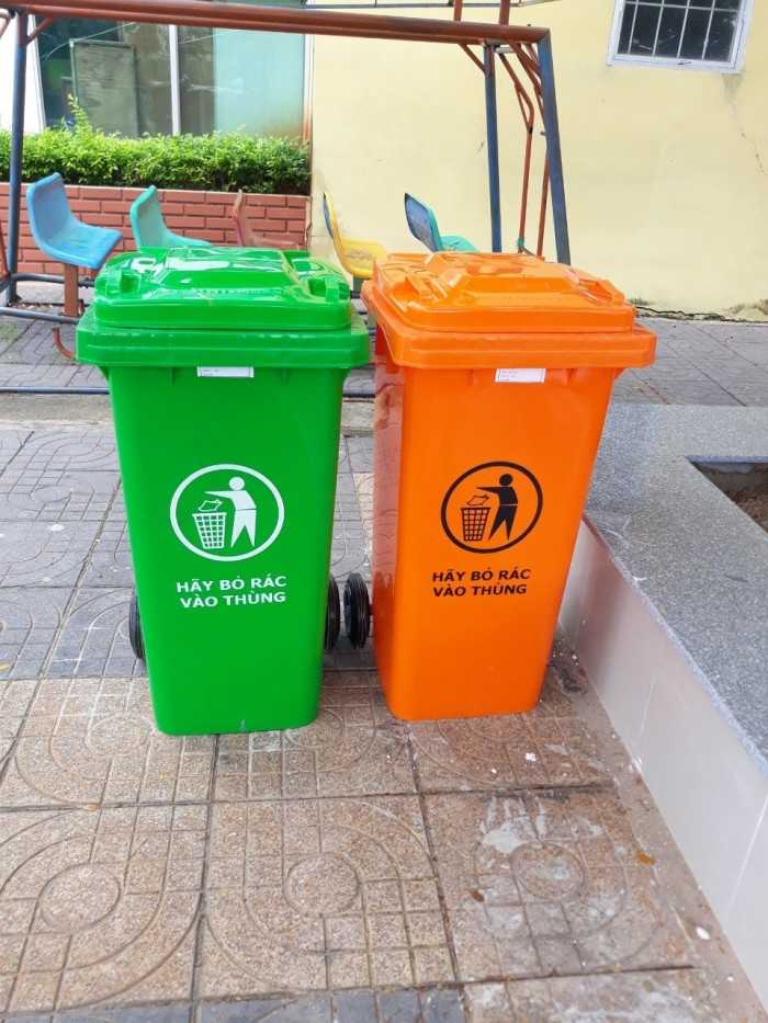Thùng đựng rác thông minh phân loại rác thải tại nhà, phân loại rác tại nguồn 