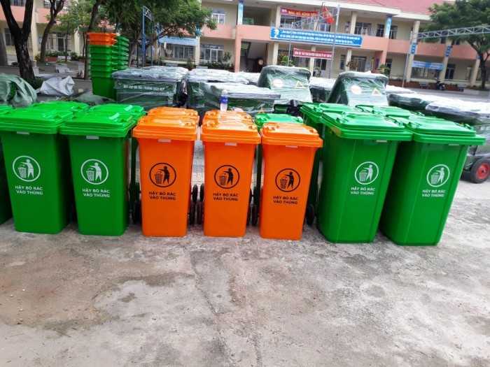Thùng đựng rác có nắp, thùng rác đựng chất thải y tế đủ kích thước