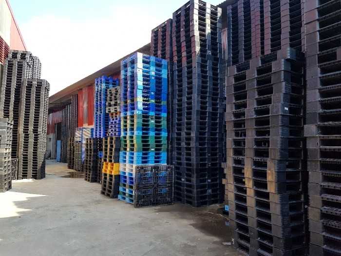 Giá pallet nhựa cũ tại Bắc Ninh - Công ty cho thuê mua bán pallet phục vụ khu công nghiệp - Ảnh: 3