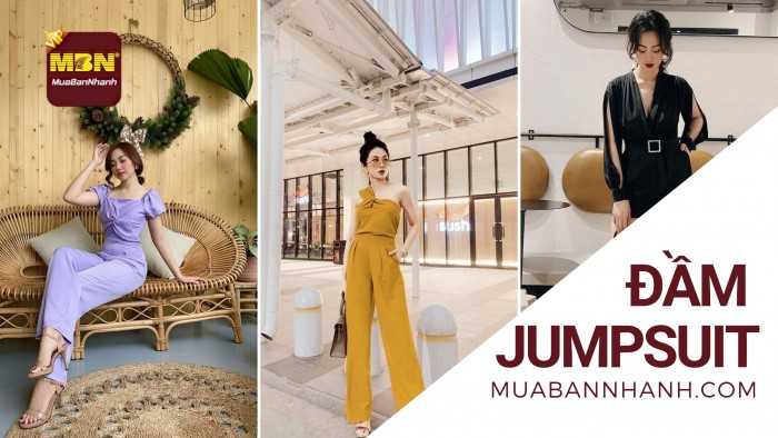 Jumpsuit nữ, Jumpsuit dài, ngắn giả váy, ống rộng, lững, đồ bay đẹp