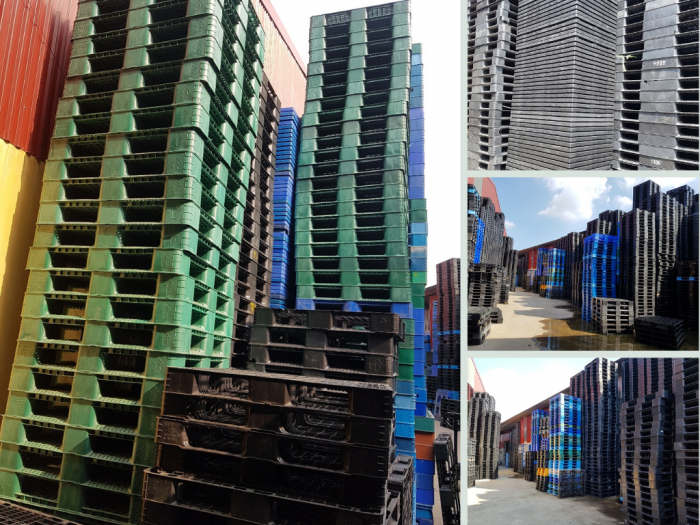 Nhà nhập khẩu, mua bán, phân phối Pallet nhựa mới (nhập khẩu), Pallet nhựa cũ, Pallet nhựa ngoại cũ (95%) Bắc Ninh trên MuaBanNhanh
