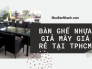 Bàn ghế nhựa giả mây chịu mưa nắng, mẫu đẹp, ghế giả mây, ghế mây nhựa giá tốt trên MuaBanNhanh - bàn ghế nhựa giả mây giá rẻ tại TPHCM
