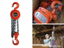 Siêu thị thiết bị nâng hạ với pa lăng xích kéo tay tải trọng 500kg, 1 tấn, 1.5 tấn, 2 tấn, 3 tấn, 5 tấn tại TPHCM
