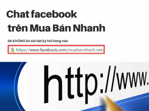 Cách Gắn Chat Facebook Vào Mua Bán Nhanh