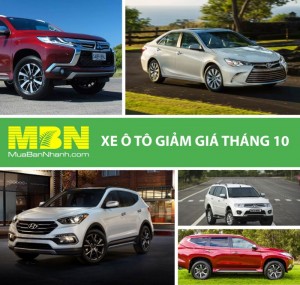 Top 3 Mẫu Xe Giảm Giá Hàng Trăm Triệu Tại Thị Trường Việt Nam Tháng 10 / 2017