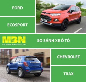 So Sánh Xe Ford Ecosport Và Chevrolet Trax