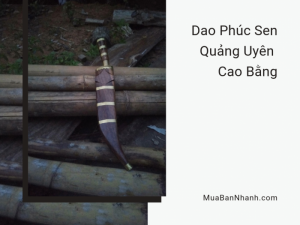 Địa chỉ mua dao Phúc Sen Quảng Uyên Cao Bằng - dao mèo đi rừng người Tây Bắc trên MuaBanNhanh