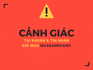 Cảnh giác với tài khoản & tin nhắn giả mạo MuaBanNhanh