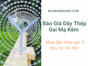 Báo giá dây thép gai mạ kẽm - mua dây thép gai ở đâu Hà Nội