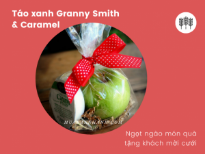 Táo xanh Granny Smith & Caramel - Ngọt ngào món quà tặng khách mời cưới