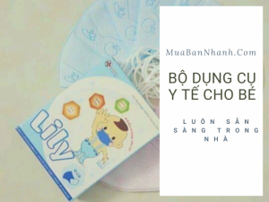 Giá bộ dụng cụ y tế cho bé - Luôn sẵn sàng trong nhà!