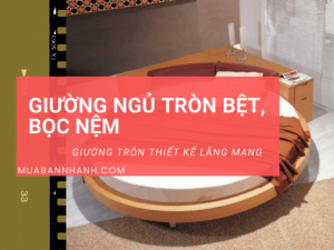 Nguồn hàng bán buôn giường ngủ tròn bệt, bọc nệm thiết kế style lãng mạn, công chúa - Giường gỗ óc chó, gỗ hương, gỗ tùy chọn